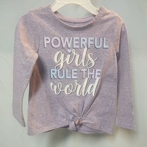 Girls long sleeve shirt from Garanimals. Size 3t